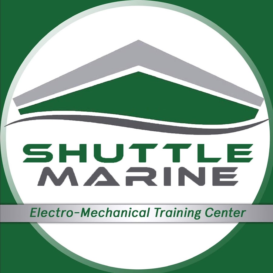 Mike test. Marine engine logo. Engineering Training.