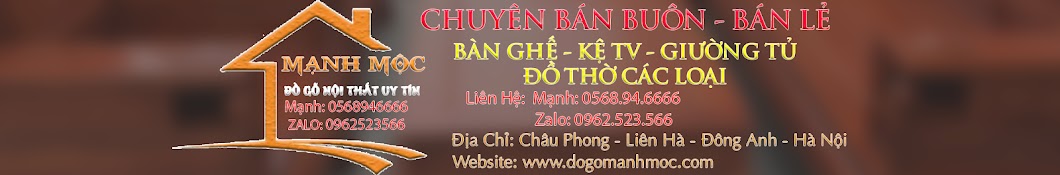 Đồ Gỗ Mạnh Mộc