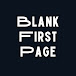 Blank First Page