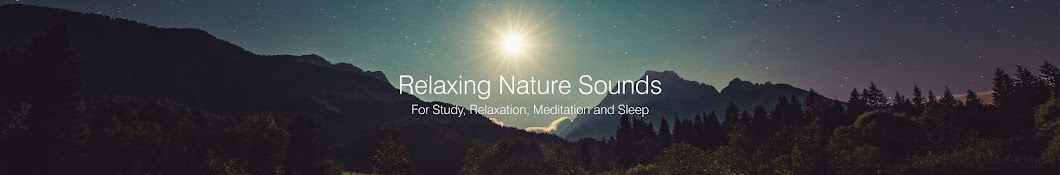 Relaxing Nature Sounds Banner