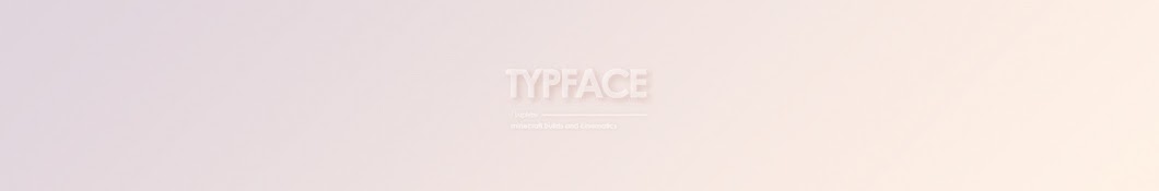 Typface Banner
