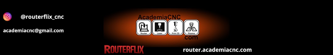 Routerflix-Academia cnc