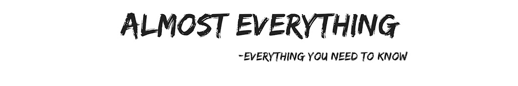 Almost Everything Banner