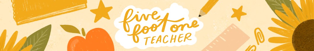 Five Foot One Teacher Banner