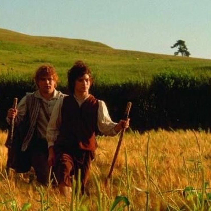 The furthest distance. Сэм Властелин колец. Хоббиты идут. Фродо на съемочной площадке.