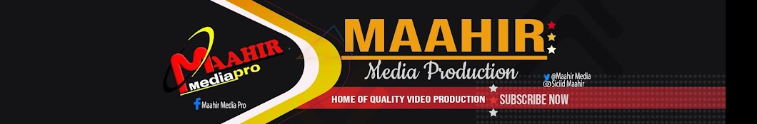 MAAHIR MEDIA PRO Banner