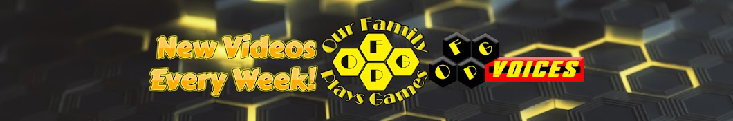 Our Family Plays Games Banner