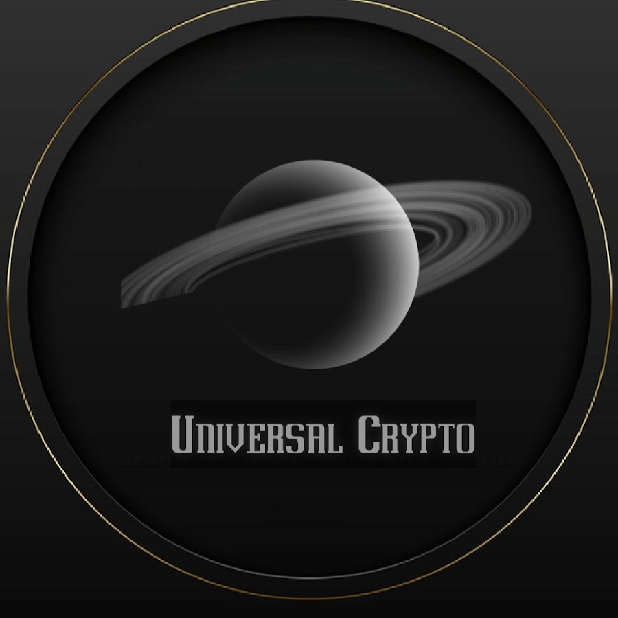 Crypto universe. Universal Crypto button. Universal Crypto buttons.