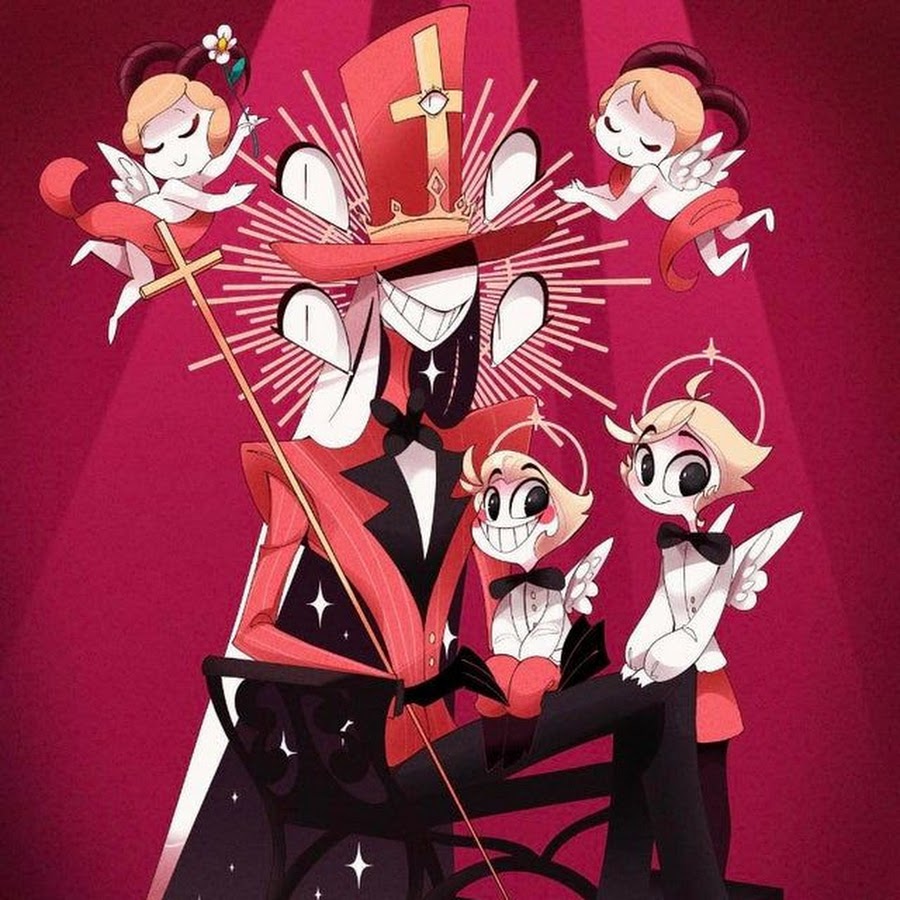 Lucifer morningstar hazbin. Отель ХАЗБИН Чарли и Люцифер. Отель ХАЗБИН семья Чарли. Отель ХАЗБИН Чарли ангел. Отель ХАЗБИН Чарли и Бог.