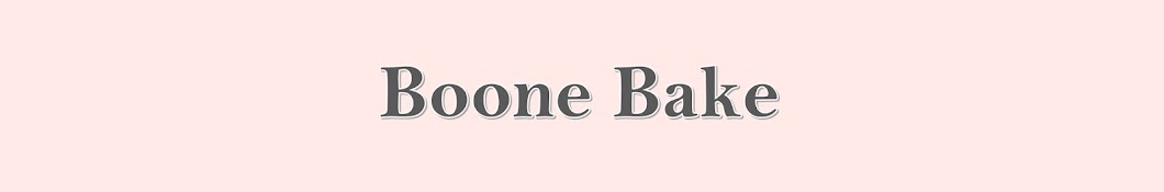 Boone Bake분 베이크 Banner