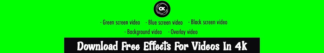 CK Green Screen Video