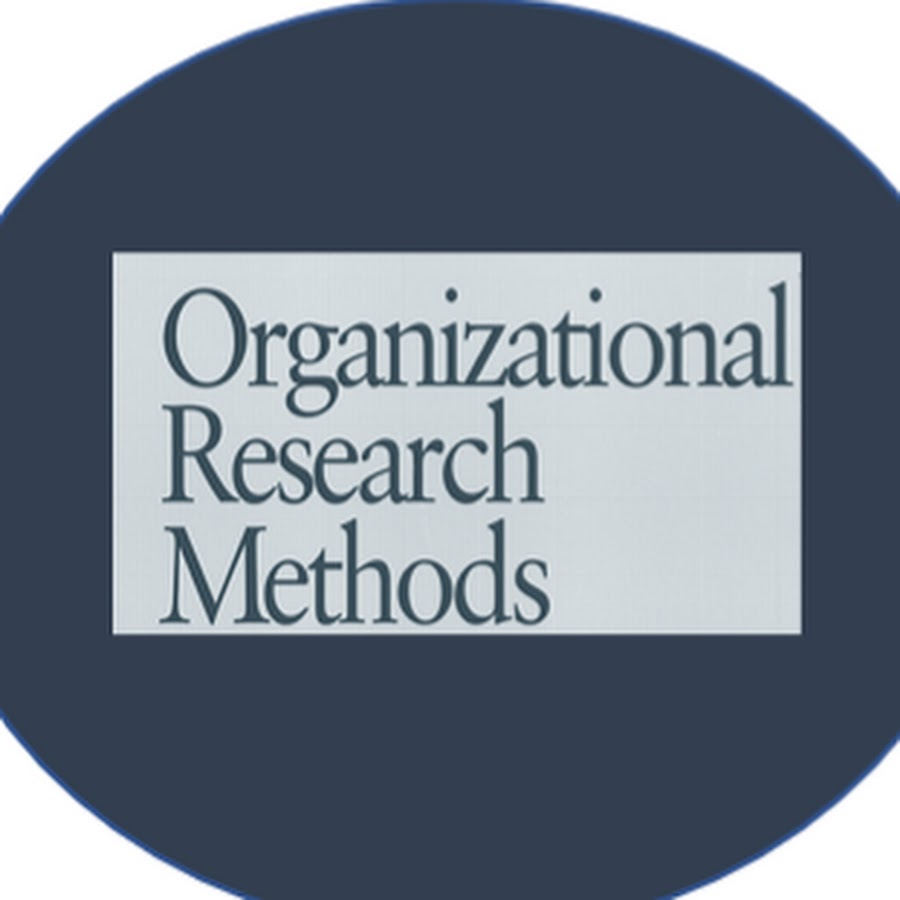 Organizational Research Methods - YouTube