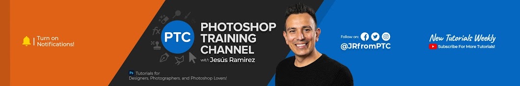 Photoshop Training Channel Banner