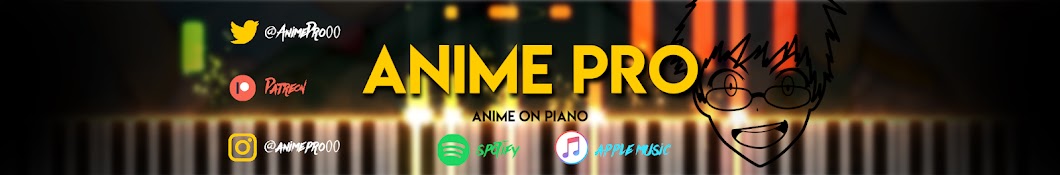Anime Pro - Anime on Piano Banner