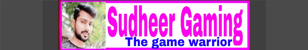 Sudheer Candy Crush Gaming Banner