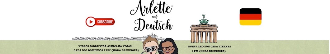 Arlette auf Deutsch Banner