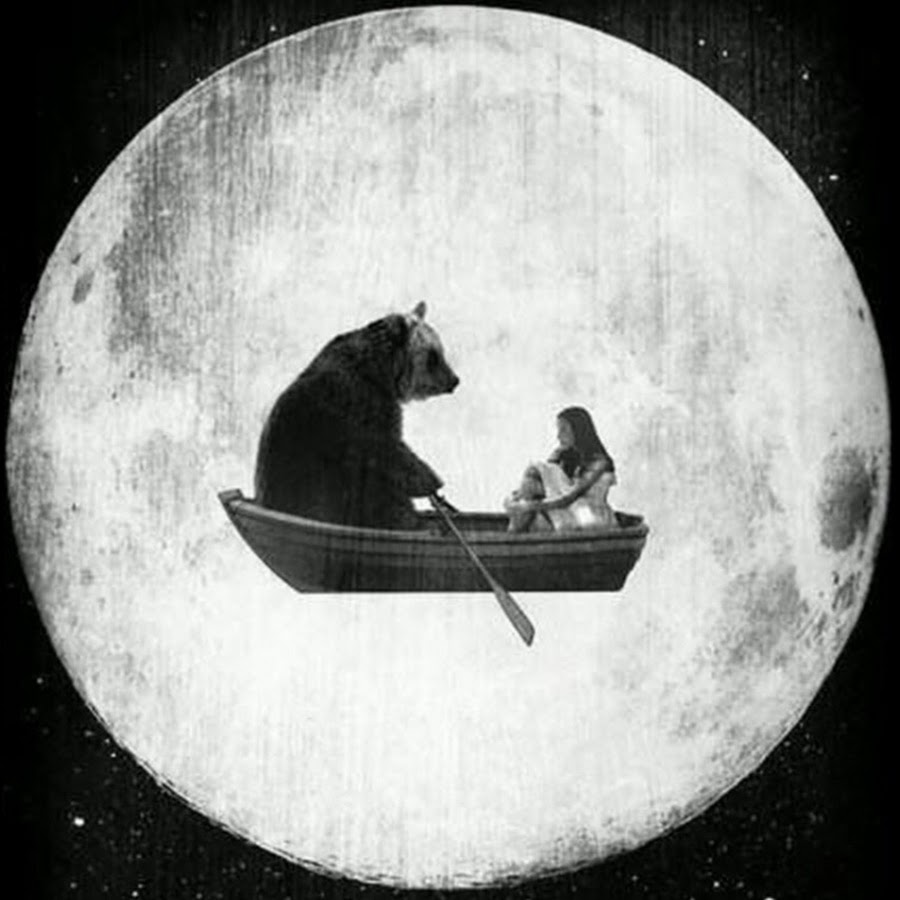 Медведь на Луне