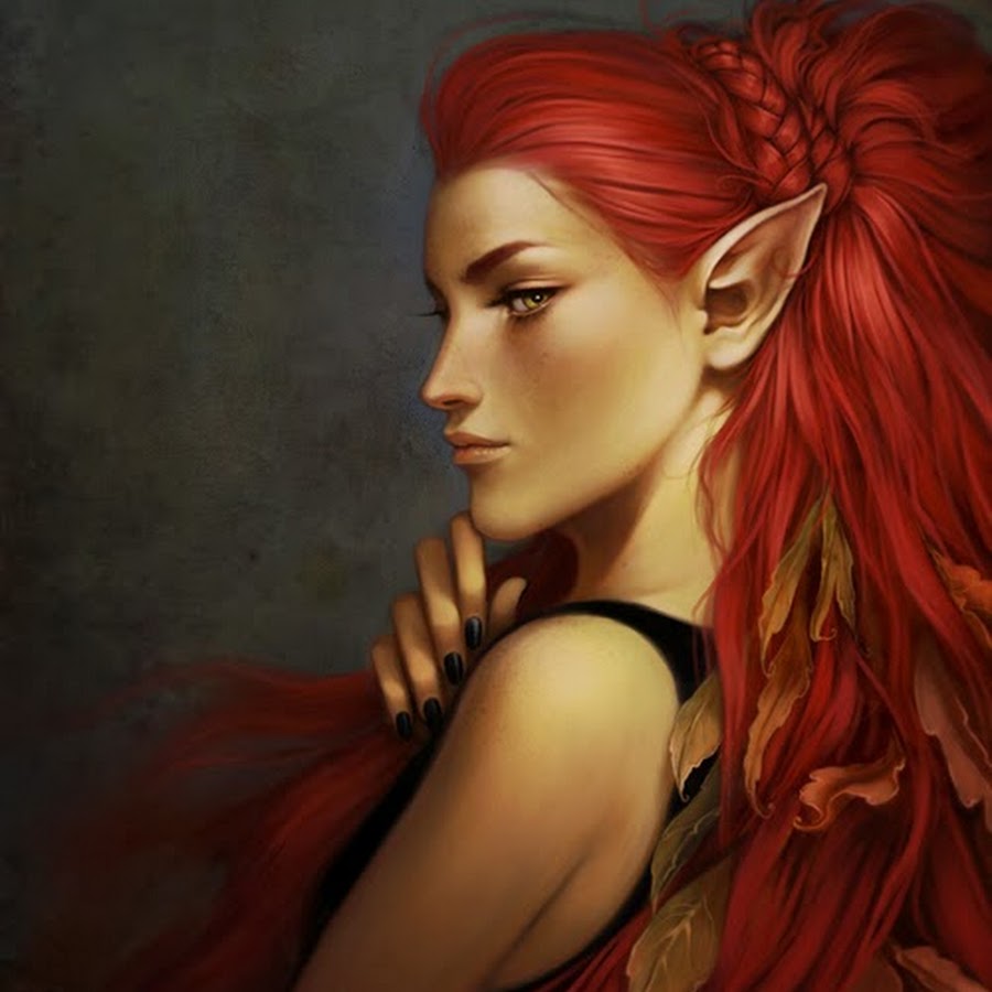 Рыжая эльфийка Dragon age
