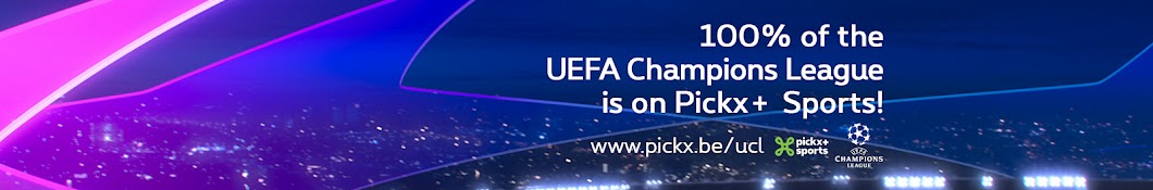 Pickx Sports - UEFA Champions League Banner