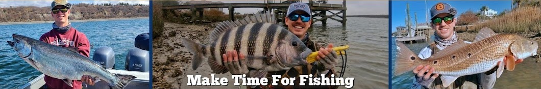 Make Time For Fishing Banner