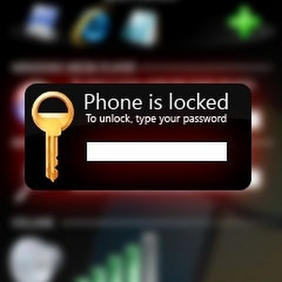 Phone is locked