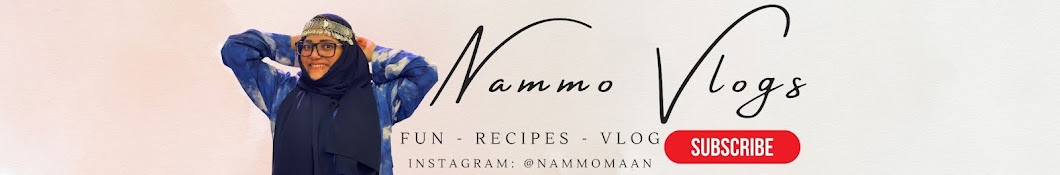 Nammo Vlogs Banner