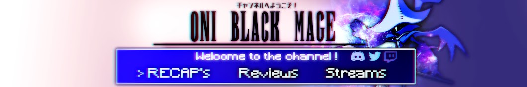 Oni Black Mage Banner
