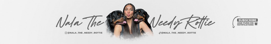 Nala The Needy Rottie Banner