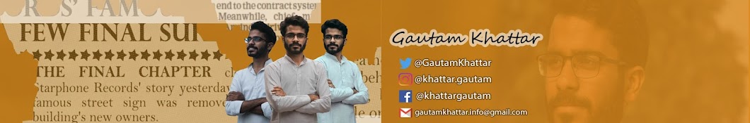 Gautam Khattar Banner