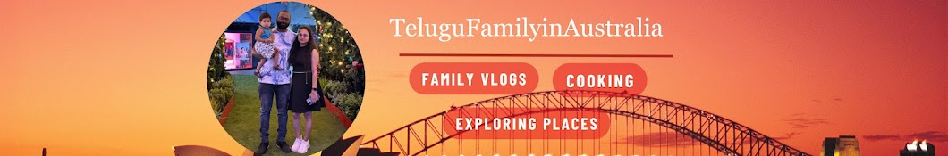 Telugu family in Australia