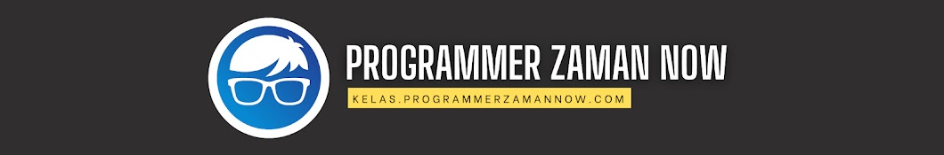 Programmer Zaman Now Banner