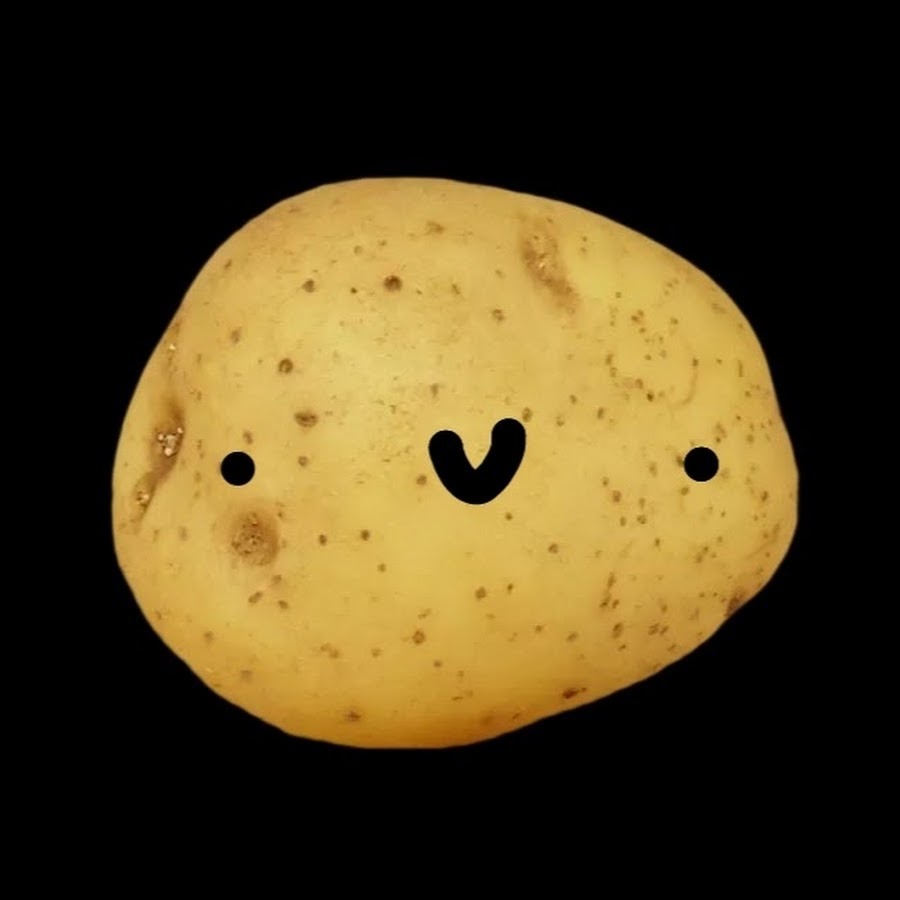 Картошка с глазками. Смешная картошка. Картошка улыбается.