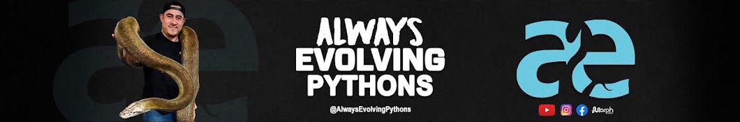 Always Evolving Pythons Banner