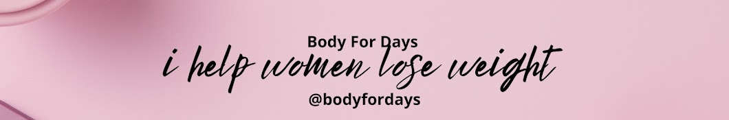 Body For Days by Jerrika Banner