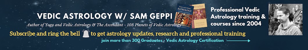 Sam Geppi - Vedic Astrology Teacher Banner