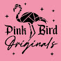 Pink Bird Embroidery