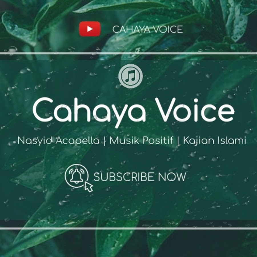 Cahaya Voice - YouTube Cahaya Voice
