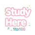 StudyHere1to100