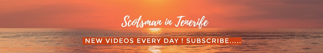Scotsman in Tenerife Banner