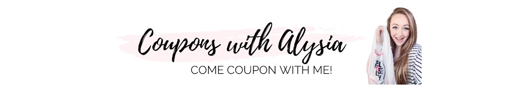 Coupons with Alysia Banner