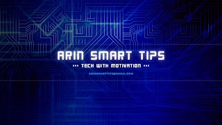Arin Smart Tips youtube banner
