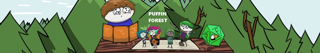 Puffin Forest Banner