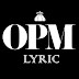 logo OPM CLASSIC LYRICS