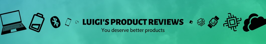 Luigi's Product Reviews Banner