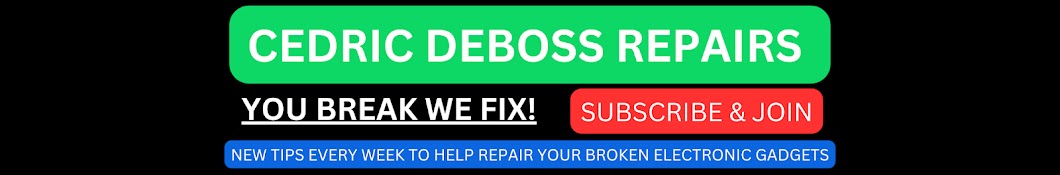 Cedric Deboss Repairs