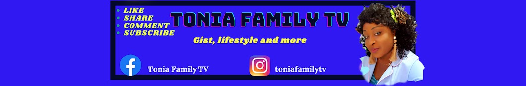 Tonia Family TV Banner