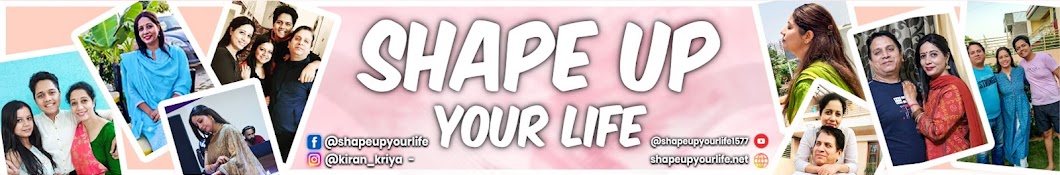 Shape up your life Banner