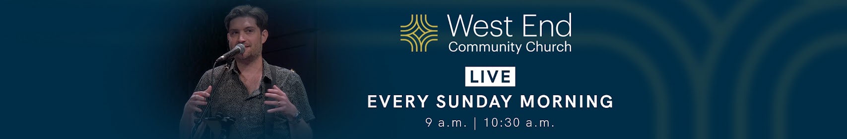 West End Community Church banner