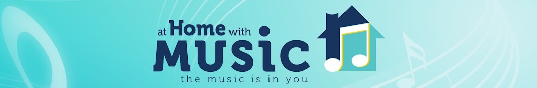At Home With Music Banner