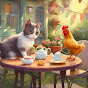 Cats, Chickens & Dog